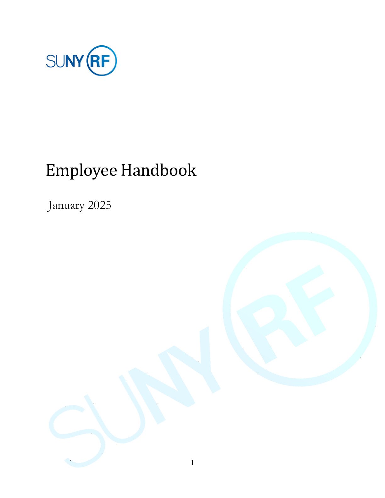 Employee Handbook
